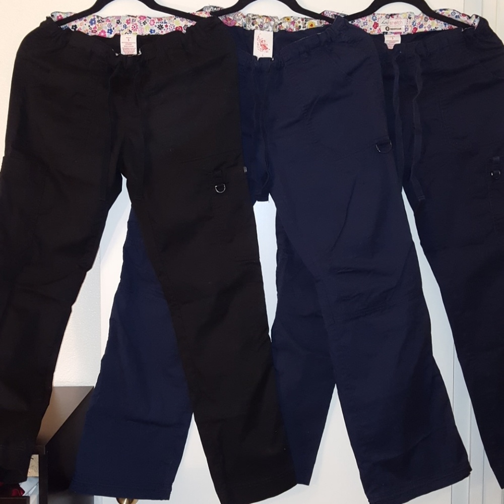 Koi Lindsey Stretch Scrub Pants (set of 3)