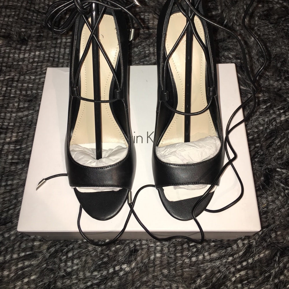 NEW Calvin Klein Black Heels
