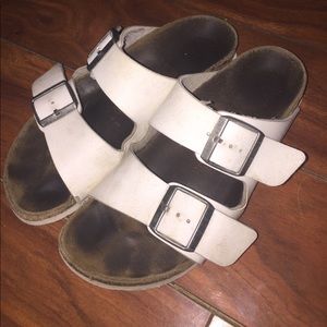 White Birkenstocks