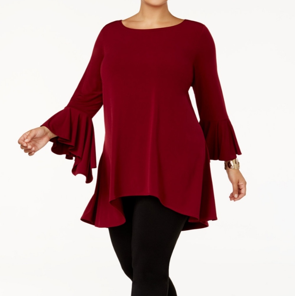 💲Alfani bell sleeve top