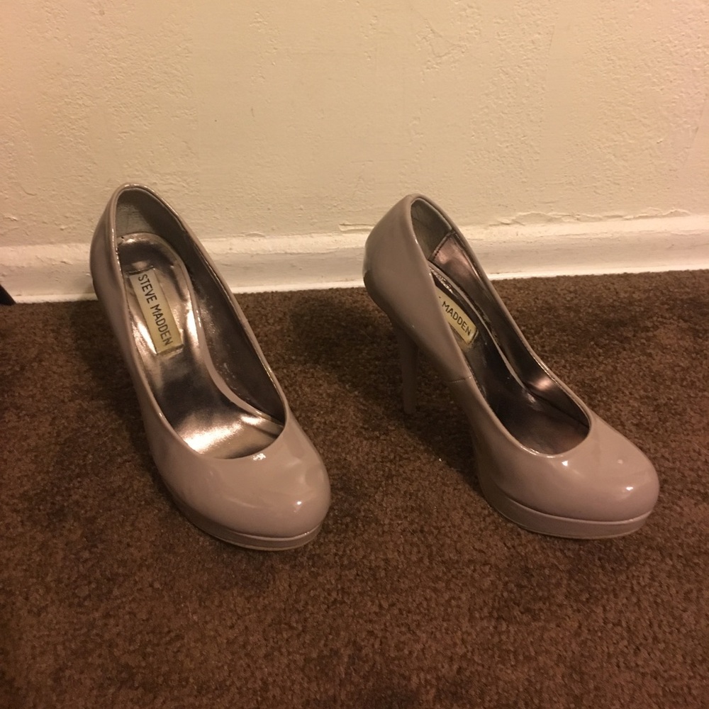 Blush color Steve Madden heels