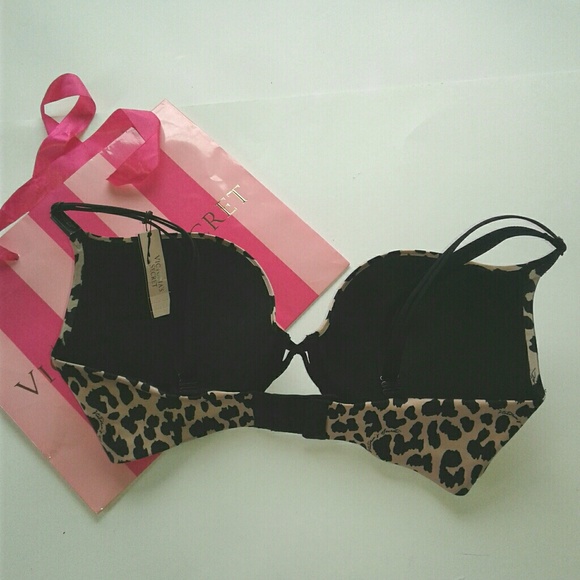 VS 32DD cheetah print push up - Picture 2 of 3