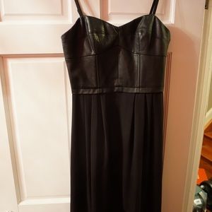 Black hi-low dress BCBGMAXAZRIA