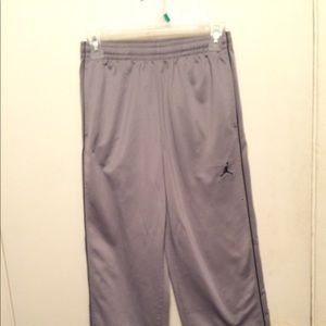 JORDAN Large (12-13 Years) Gray Jordan Track-pants