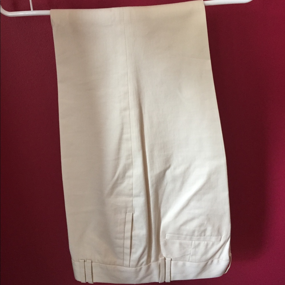 November Sale!! Cream wide-leg trousers by J. Crew