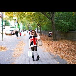 UK flag sweater