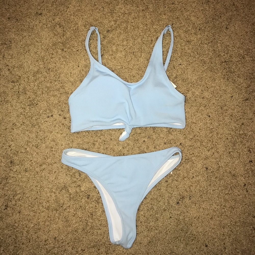 Zaful Blue Bikini