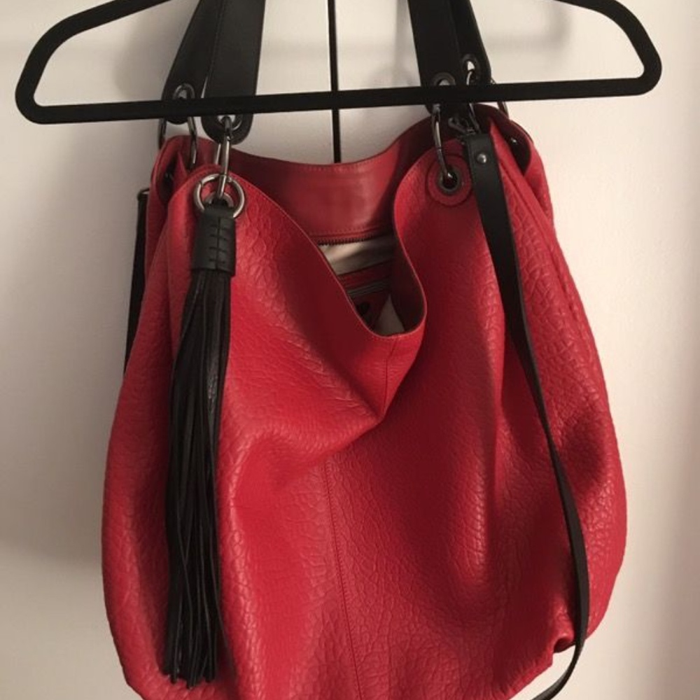 Maddalena Scanu All Leather Hobo Bag/Tote.