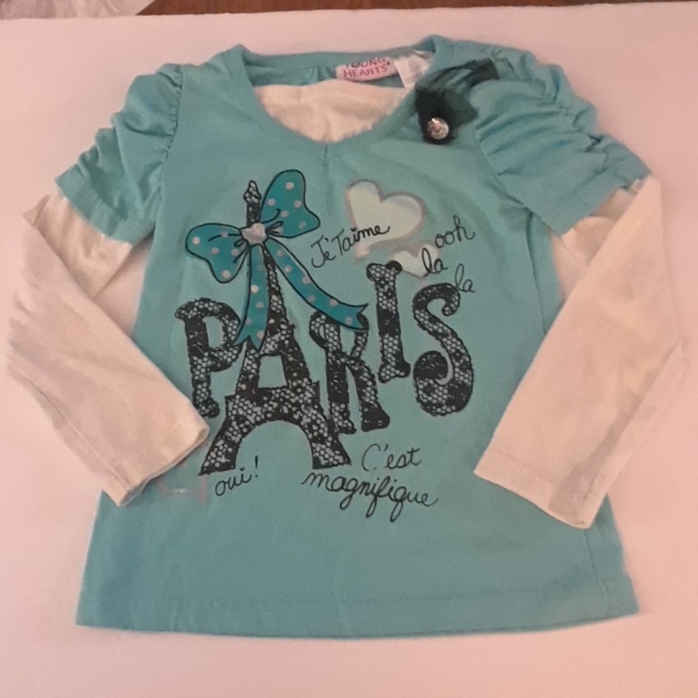 Girls Paris shirt