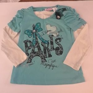 Girls Paris shirt