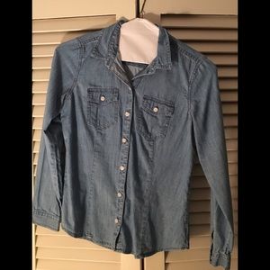 LOFT denim shirt