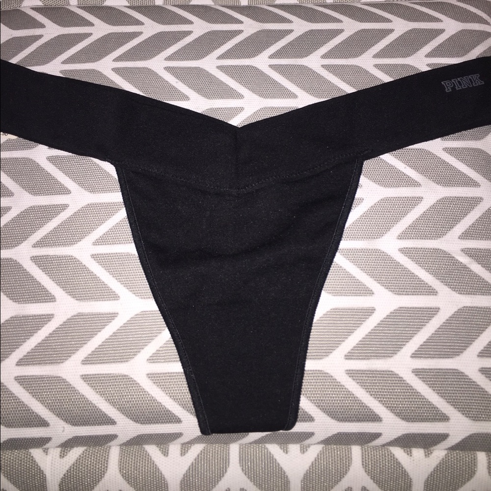 Pink Victoria's Secret Thong