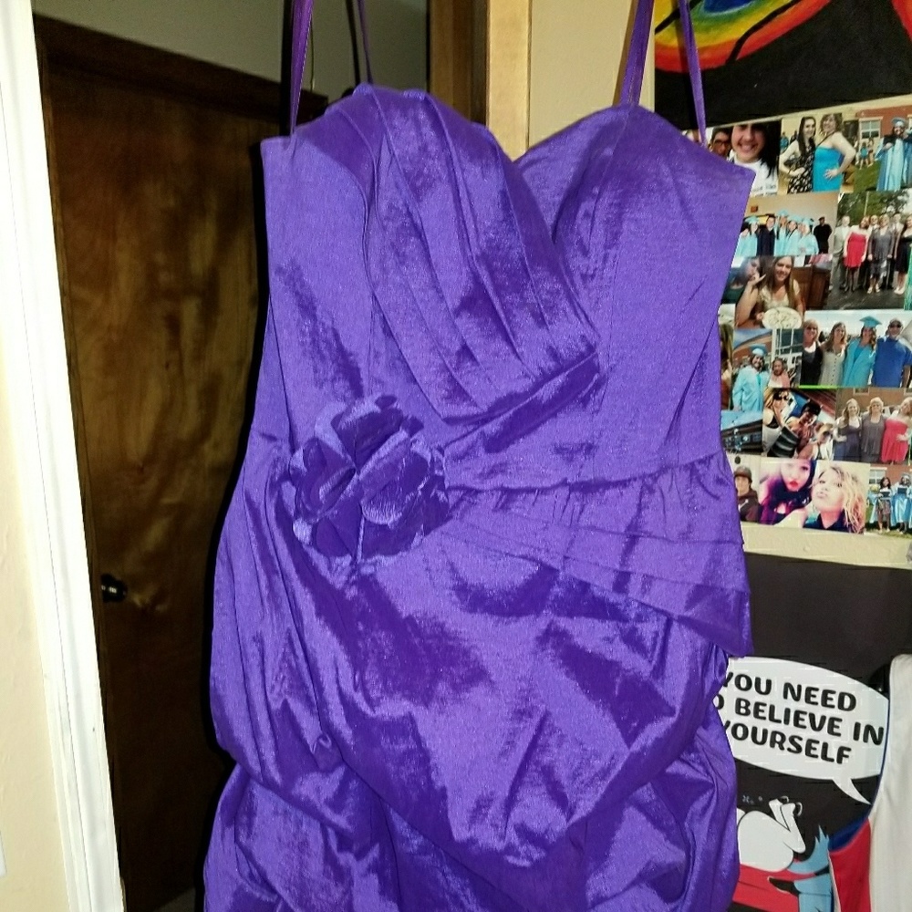 Pretty Purple Homecoming Dress Deb Size 2X