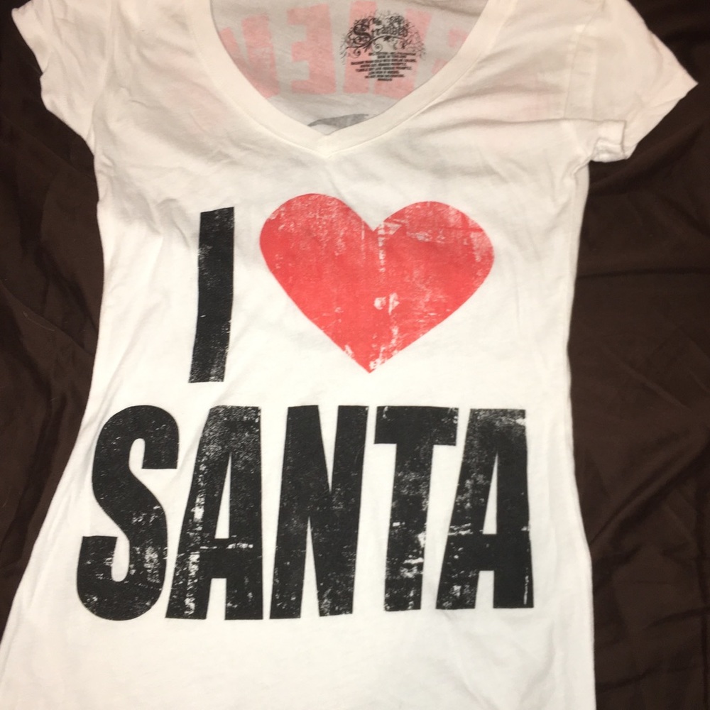 I love Santa Christmas Woman’s T-shirt