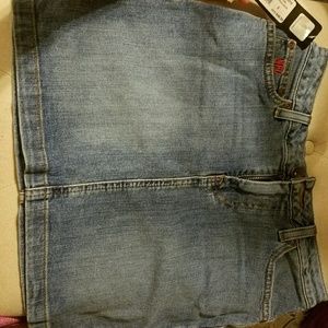 NFL jean skirt
