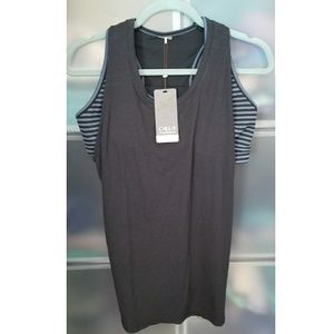 NWT - Calia striped Bra Tank