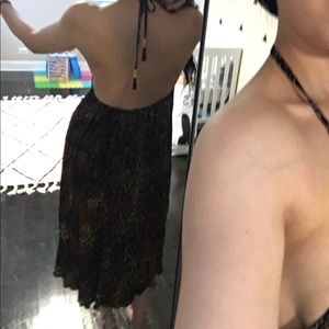 Zara low back dress