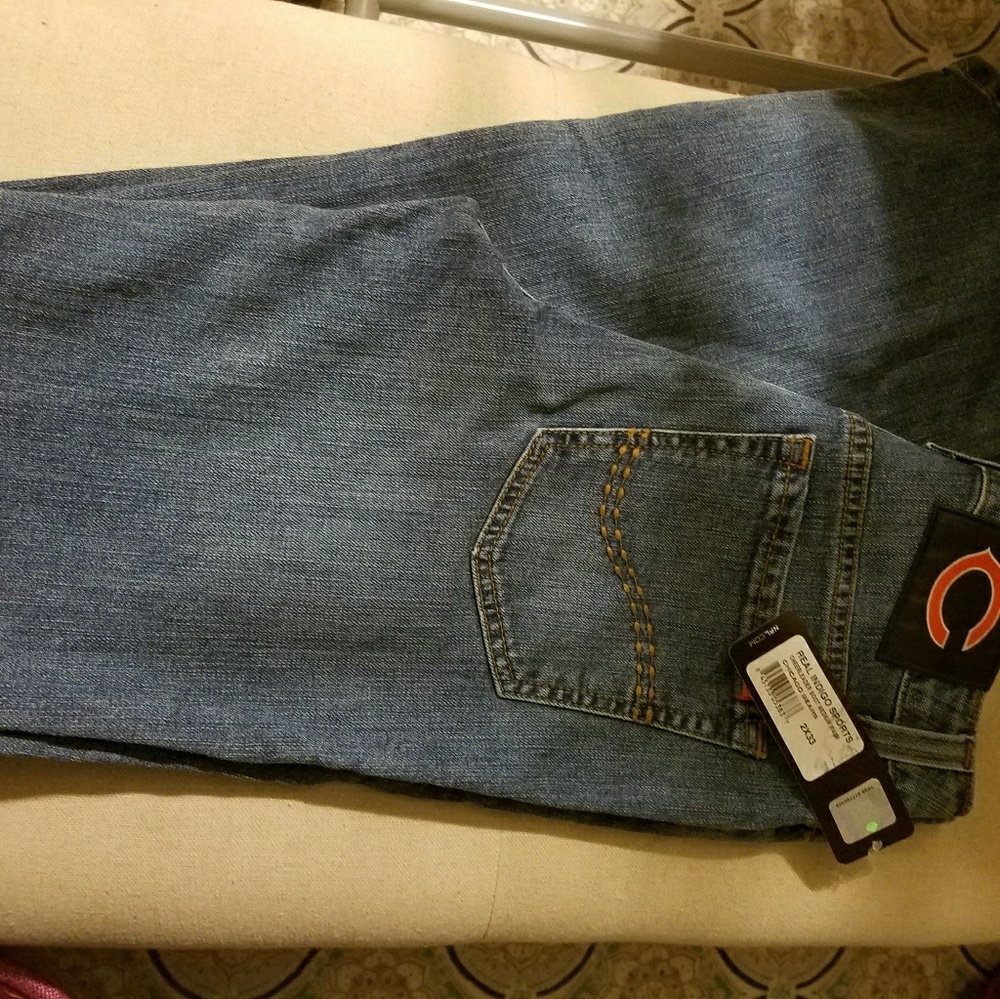 Chicago bears nfl jeans.