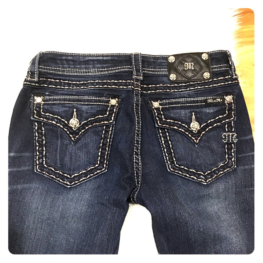 Miss Me Signature Rise bootcut jeans