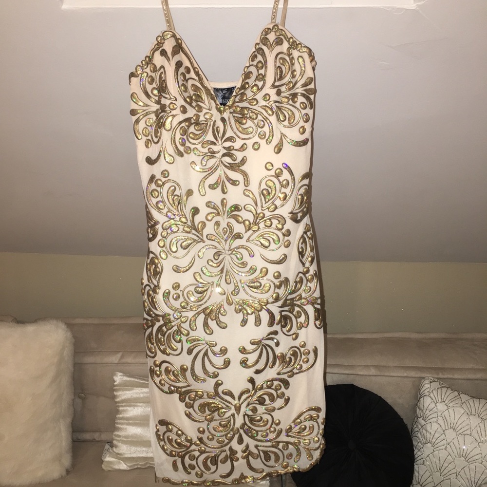 Hand Painted Holt Bodycon Dress❤️