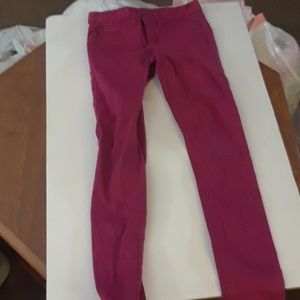 Girl pink pants