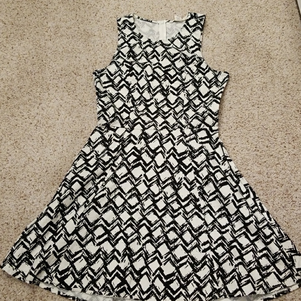 Derek Heart black and white dress