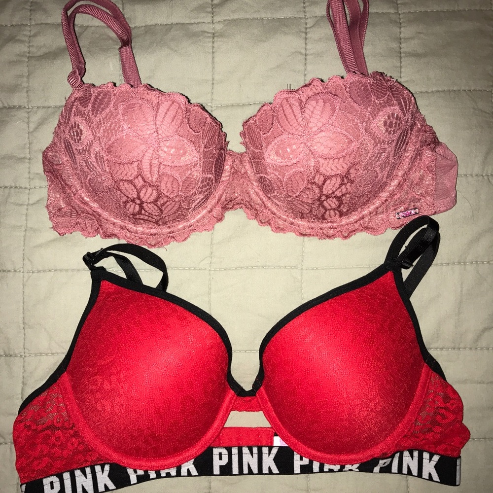 VS PINK Lace Bras (Great Deal!!!)