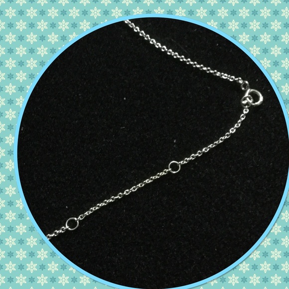 🆕 925 sterling silver crystals necklace - Picture 4 of 4