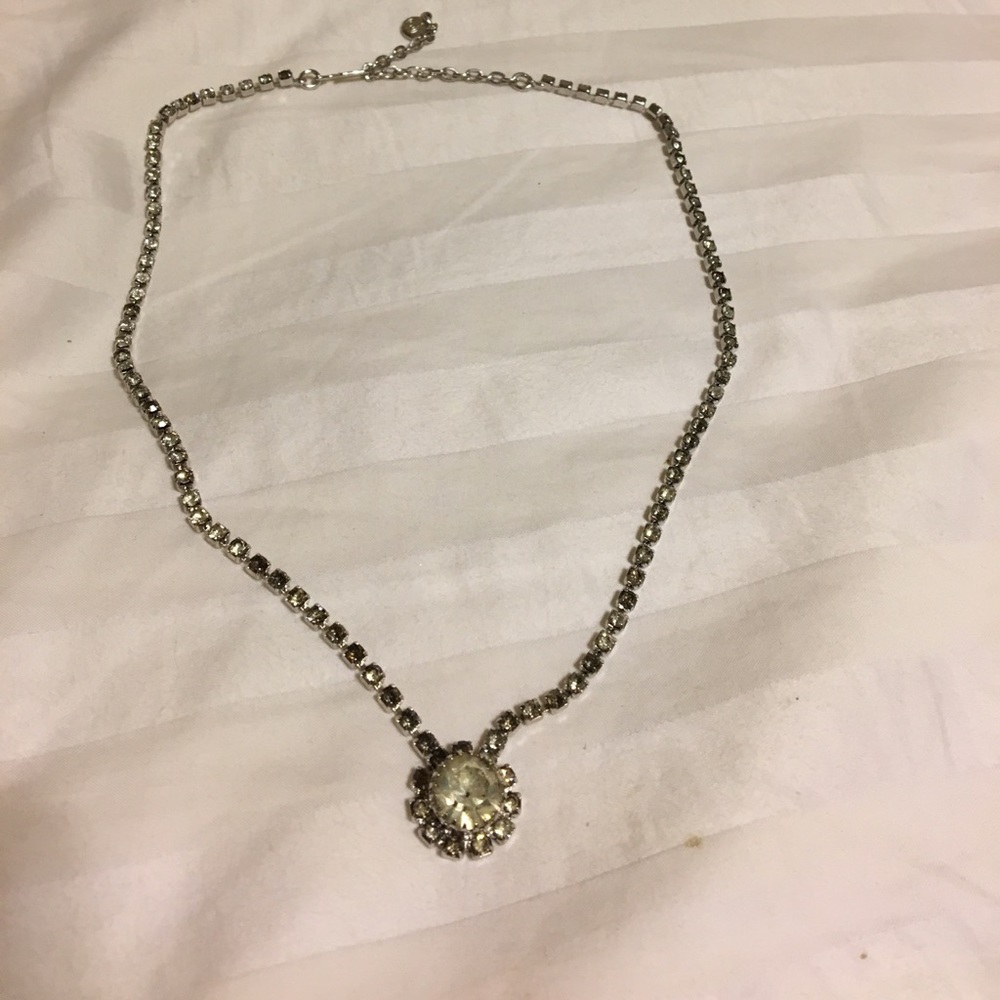 Vintage rhinestone necklace