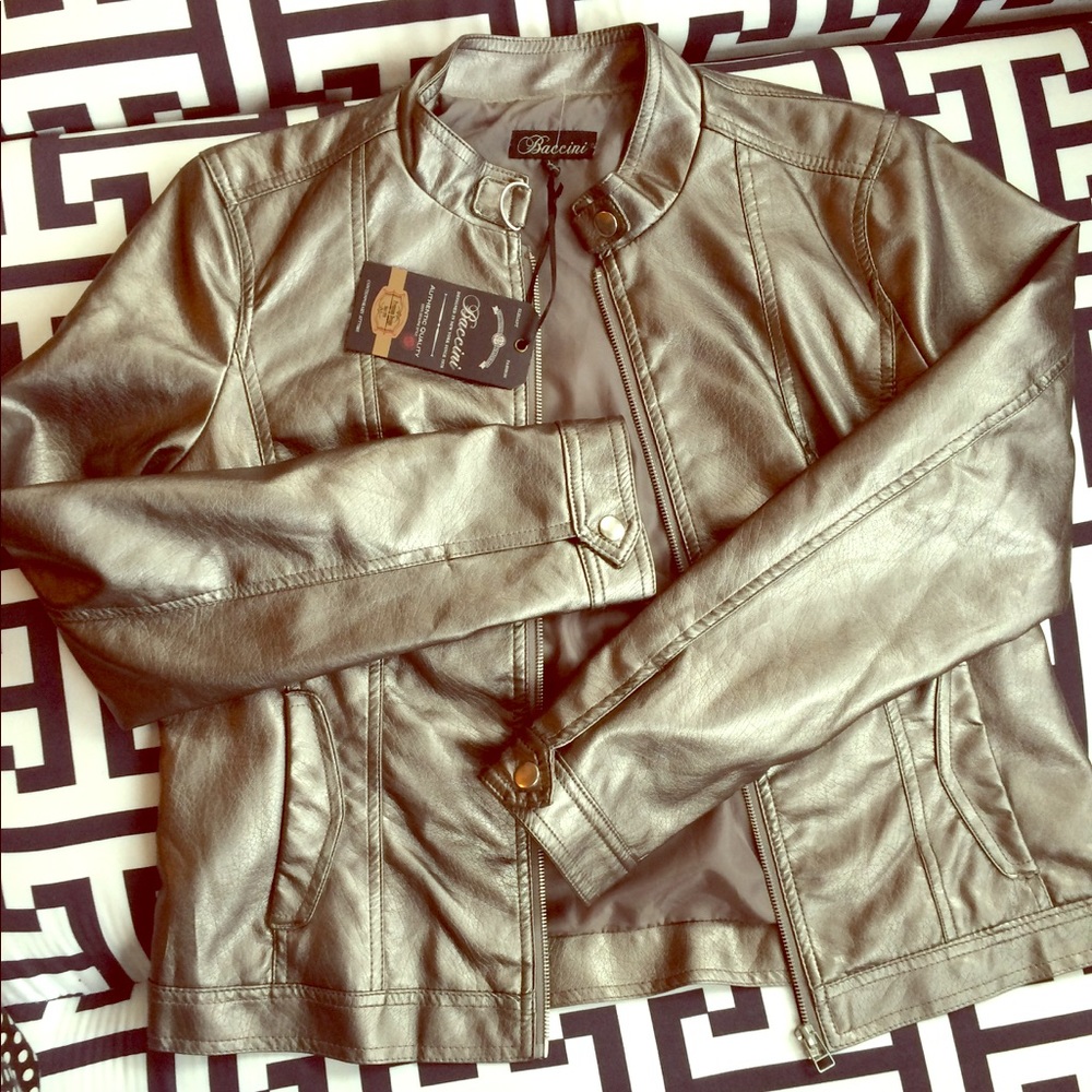 Moto Jacket in Gunmetal