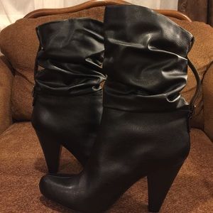 New a.n.a Black Boots Size 10