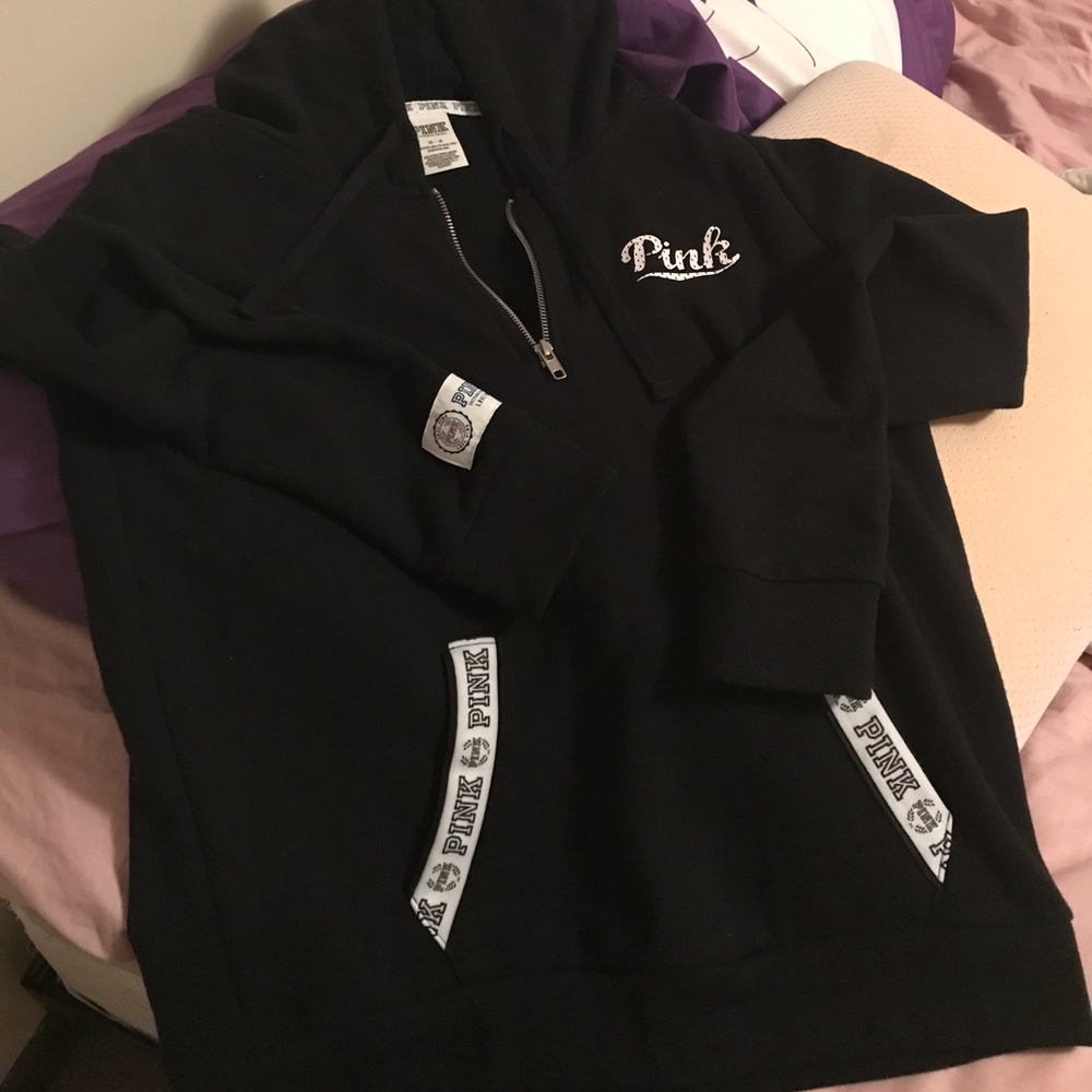 Victoria's Secret PINK hoodie black size M