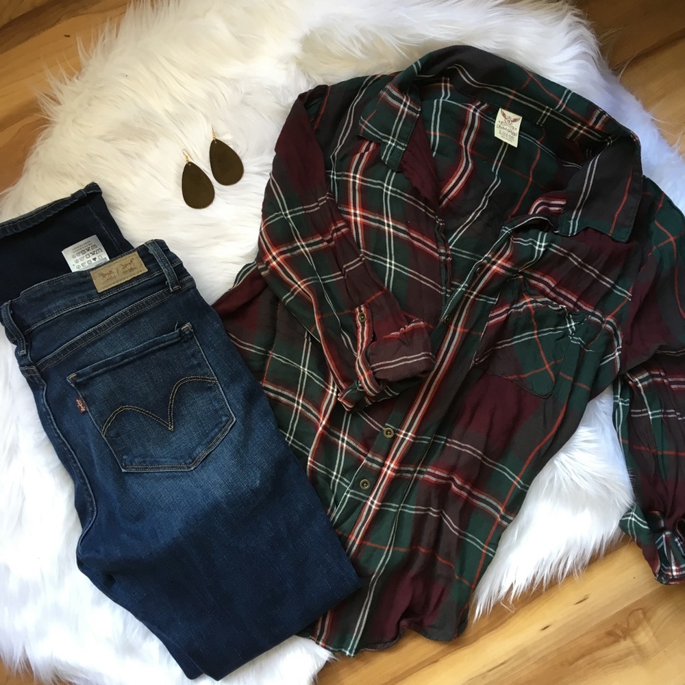 Levi's Midrise skinny jeans - dark wash