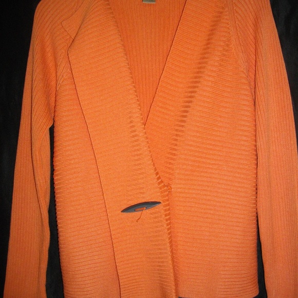 Sigrid Olsen Sport Small Orange Sweater -- Final Price - Picture 8 of 8