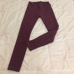 Lula Roe Purple Leggings