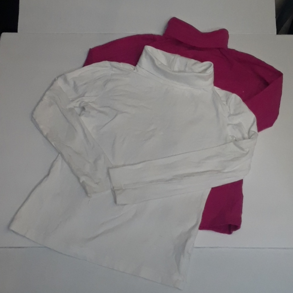 2 Girls turtle neck long sleeve