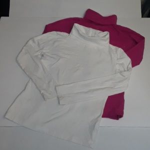 2 Girls turtle neck long sleeve