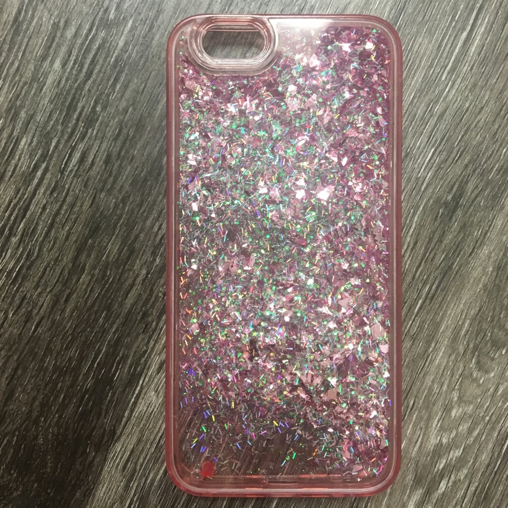 Glitter Bomb iPhone6/6S case in pink stardust 💕✨