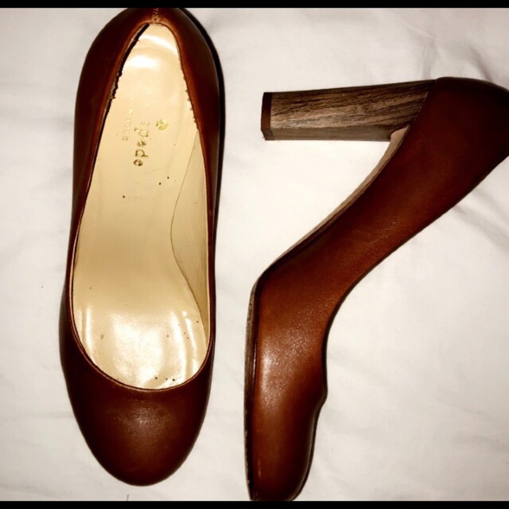Kate spade brown heals