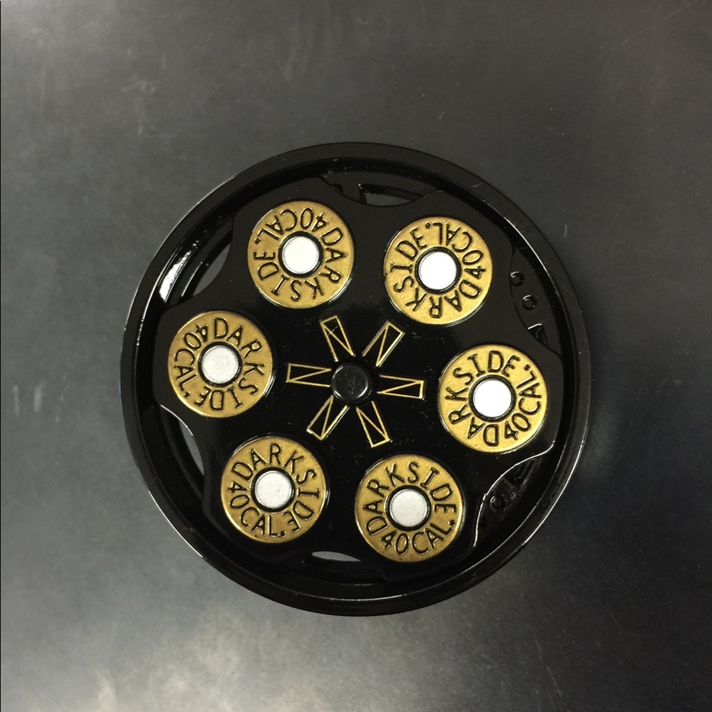 Spinning Revolver Belt Buckle & Strap