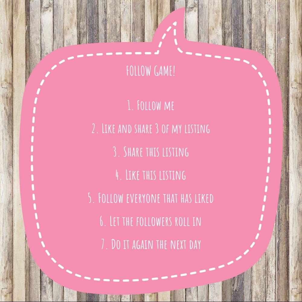 🏃🏻🏃🏻🏃🏻🏃🏻FOLLOW GAME!!🏃🏻🏃🏻🏃🏻🏃🏻
