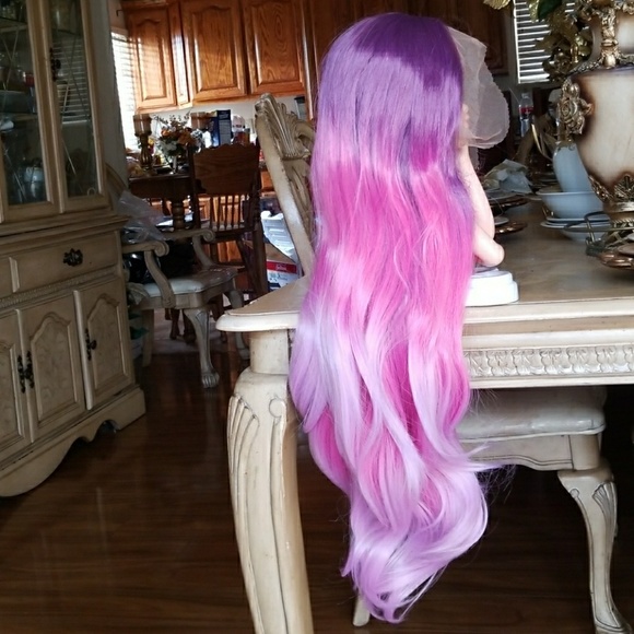Pink Purple Beauty Lacefront Wig 22-24inches!! - Picture 2 of 8