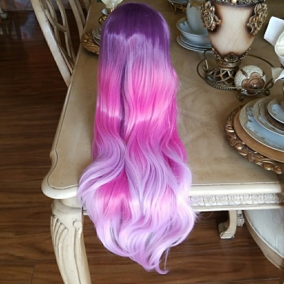 Pink Purple Beauty Lacefront Wig 22-24inches!! - Picture 3 of 8