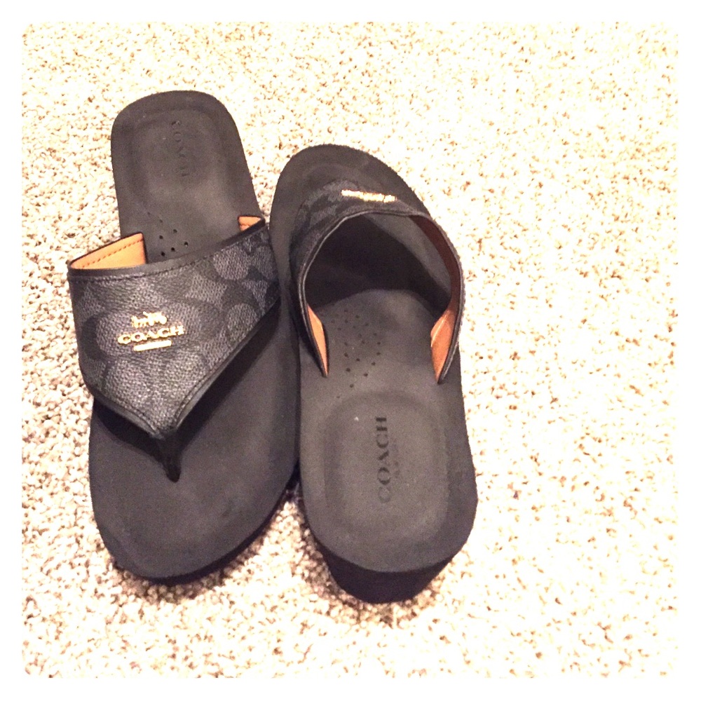 Coach sandals