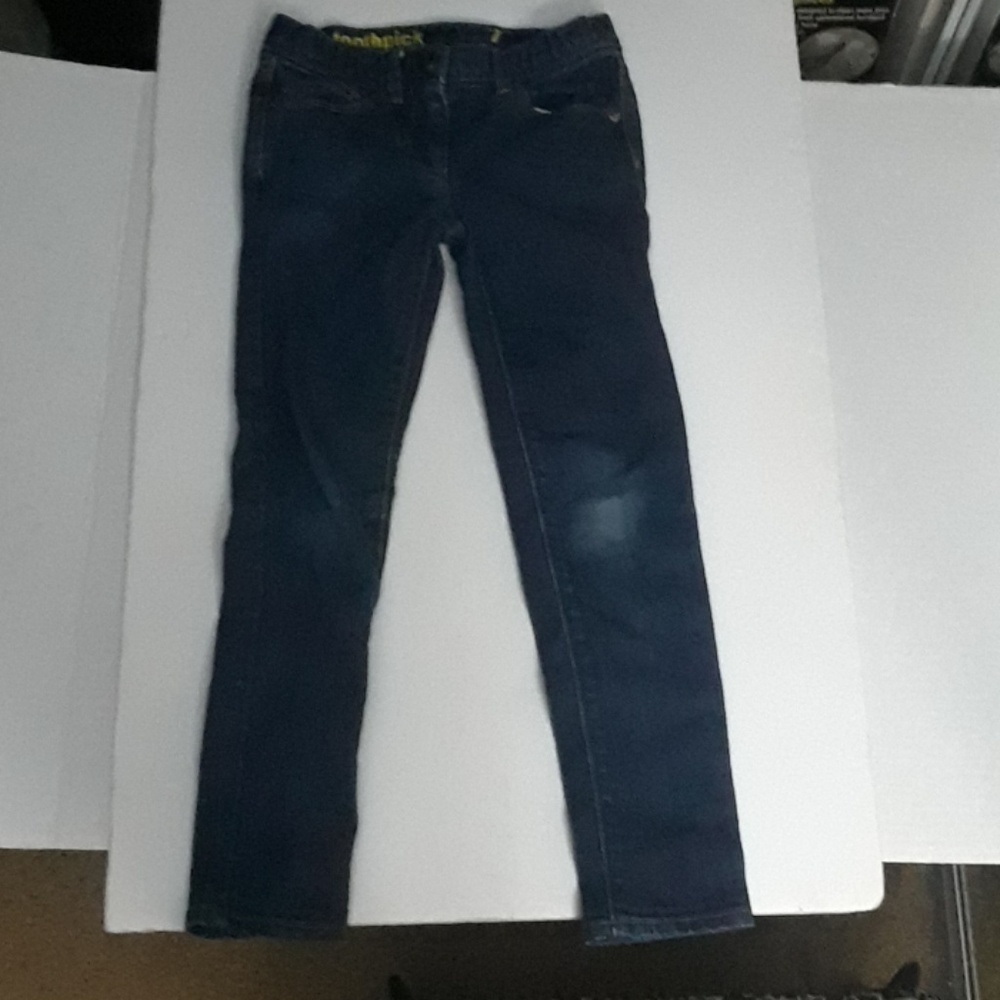 Girls denim skinny jeans