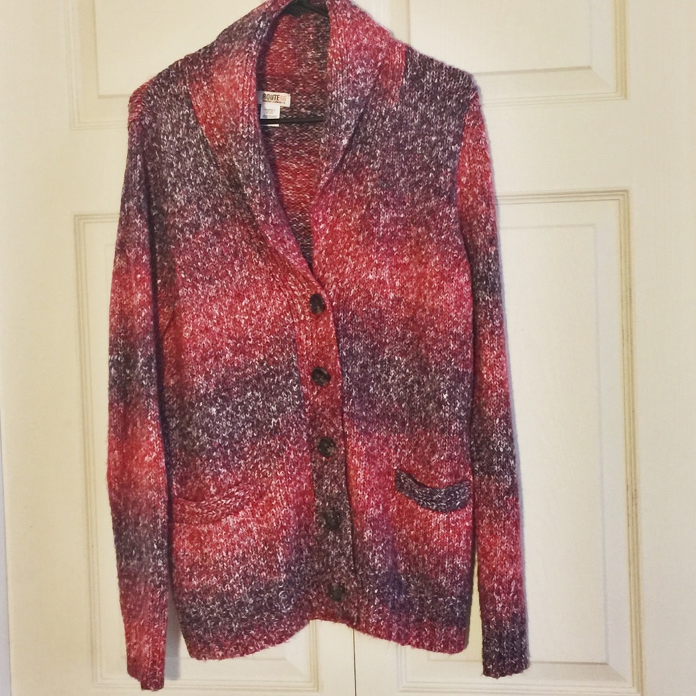 PRICE DROP Pink and Purple Sweater