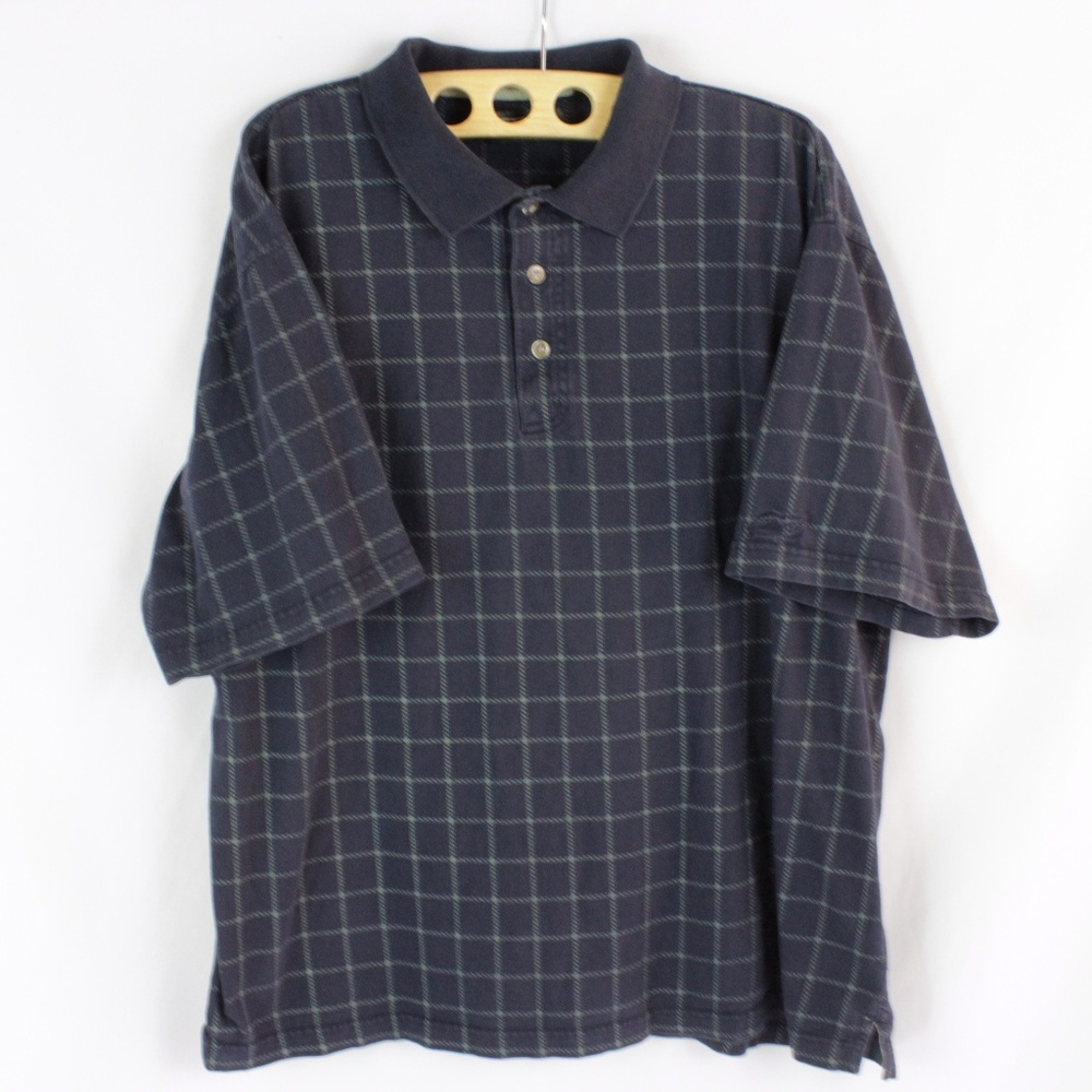 REEBOK GOLF Polo Mens L Relaxed Fit Shortsleeve