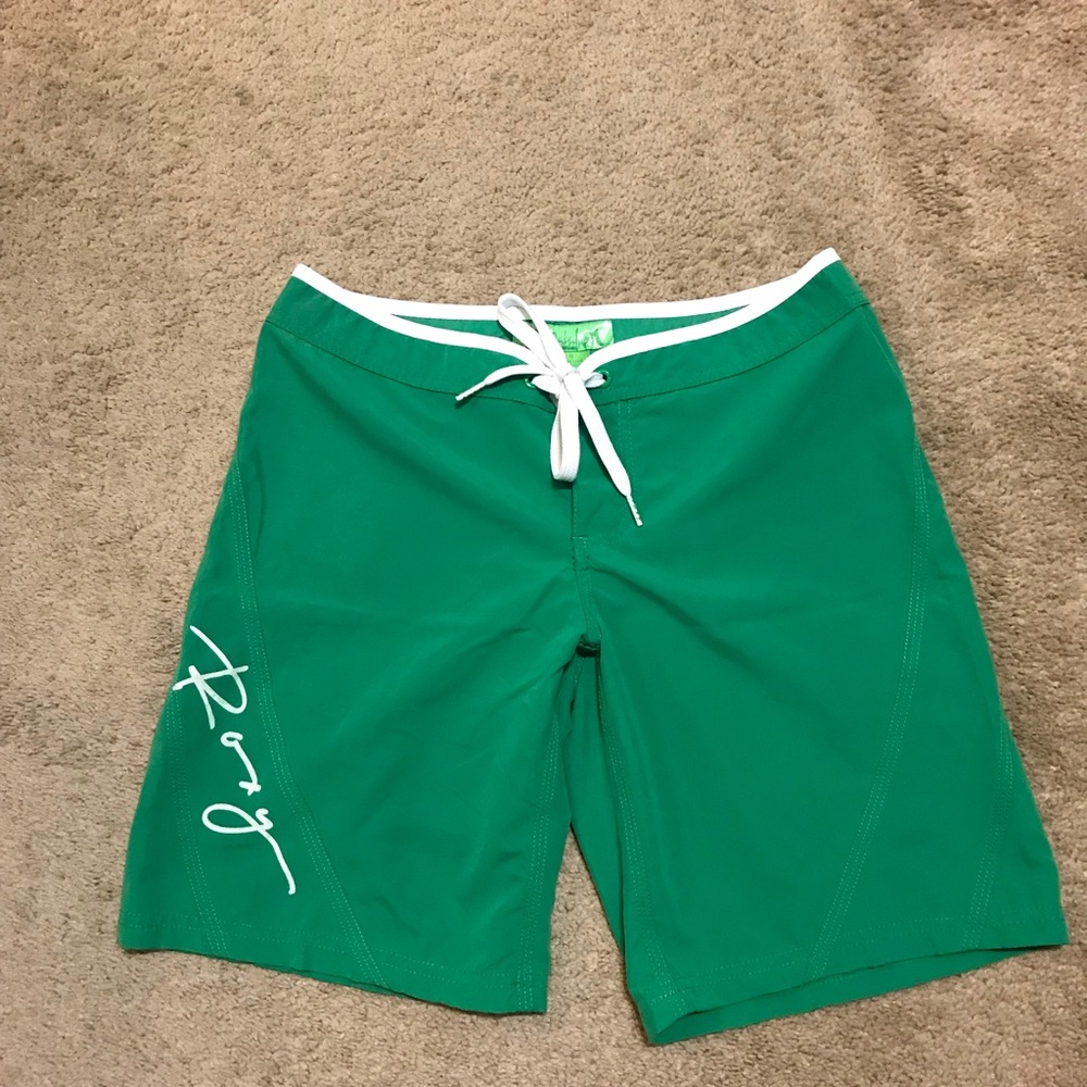 Roxy green boardshorts