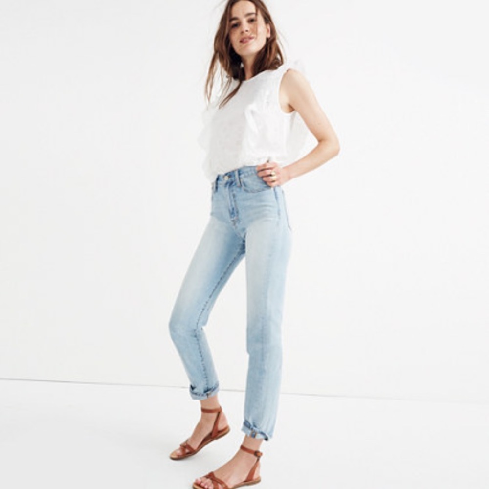 Madewell light Summer Jean 24