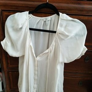Short sleeved, elegant blouse